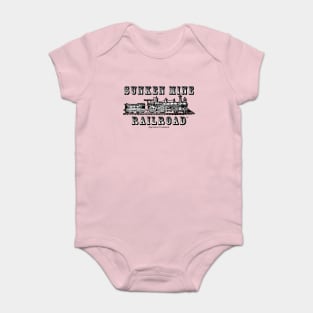 Sunken Mine Railroad Baby Bodysuit